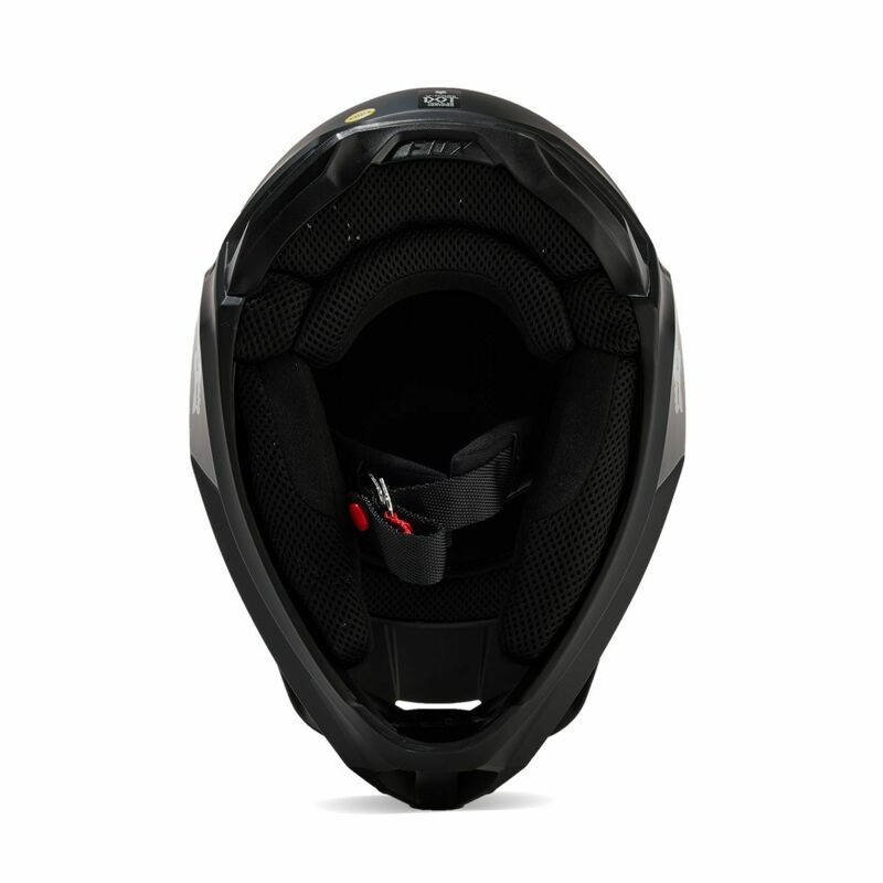 Fox Matte Black V Core Helmet 32621-255-M for sale online | eBay