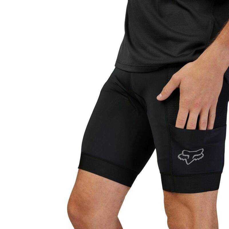 Fox Racing Tecbase Liner Black Shorts
