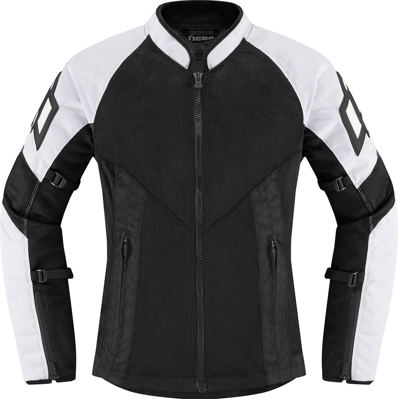 Icon Women's Mesh AF Jacket White - Picture 10 of 13