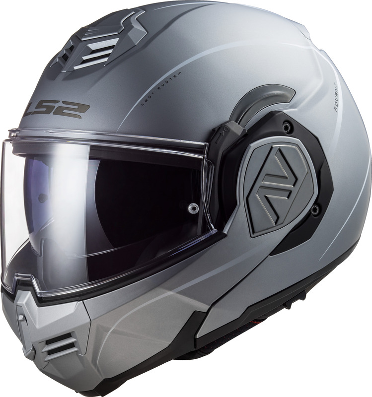 LS2 Advant Special Matte Silver Helmet - Picture 17 of 36