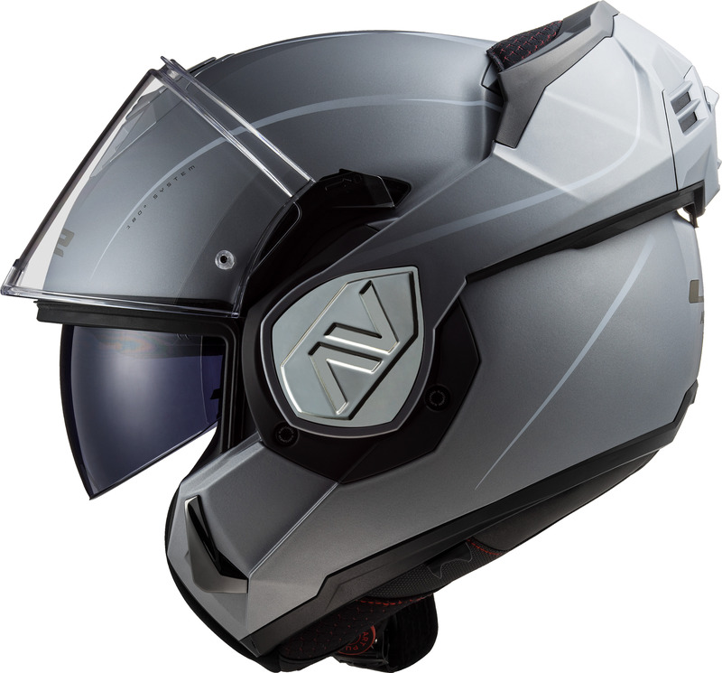 LS2 Advant Special Matte Silver Helmet - Picture 25 of 36