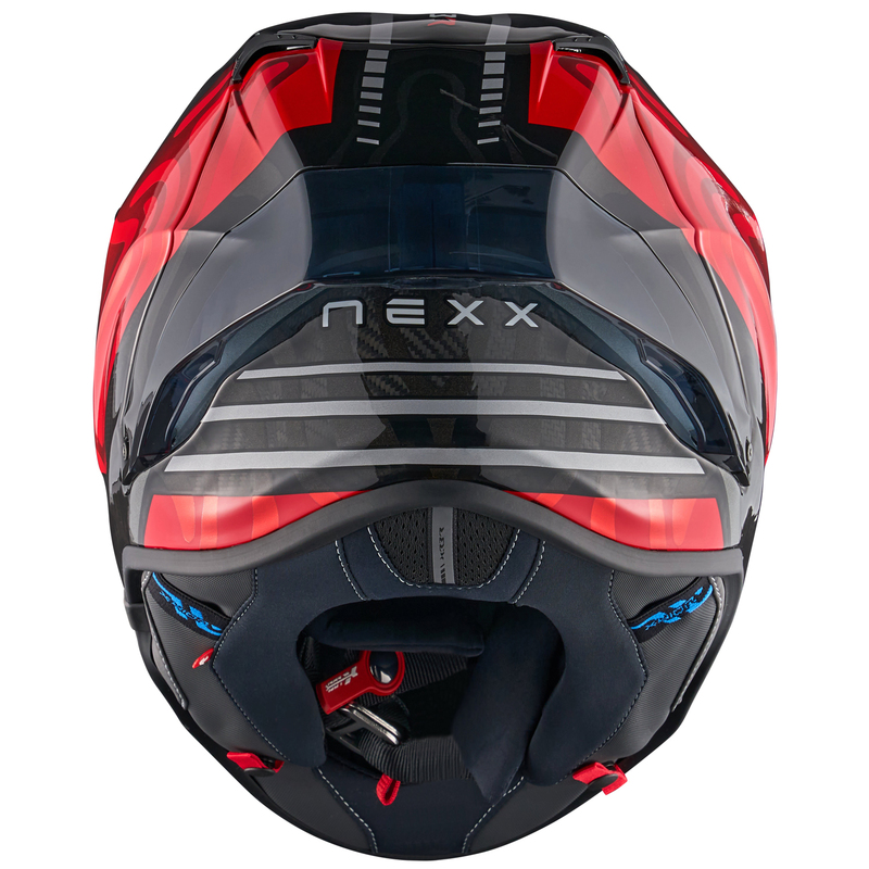Nexx XR3R Swirl Red Helmet size Large | eBay