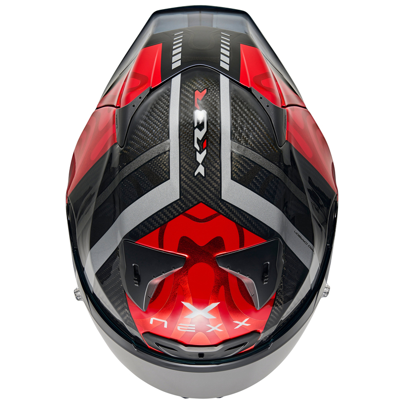 Nexx XR3R Swirl Red Helmet size Large | eBay