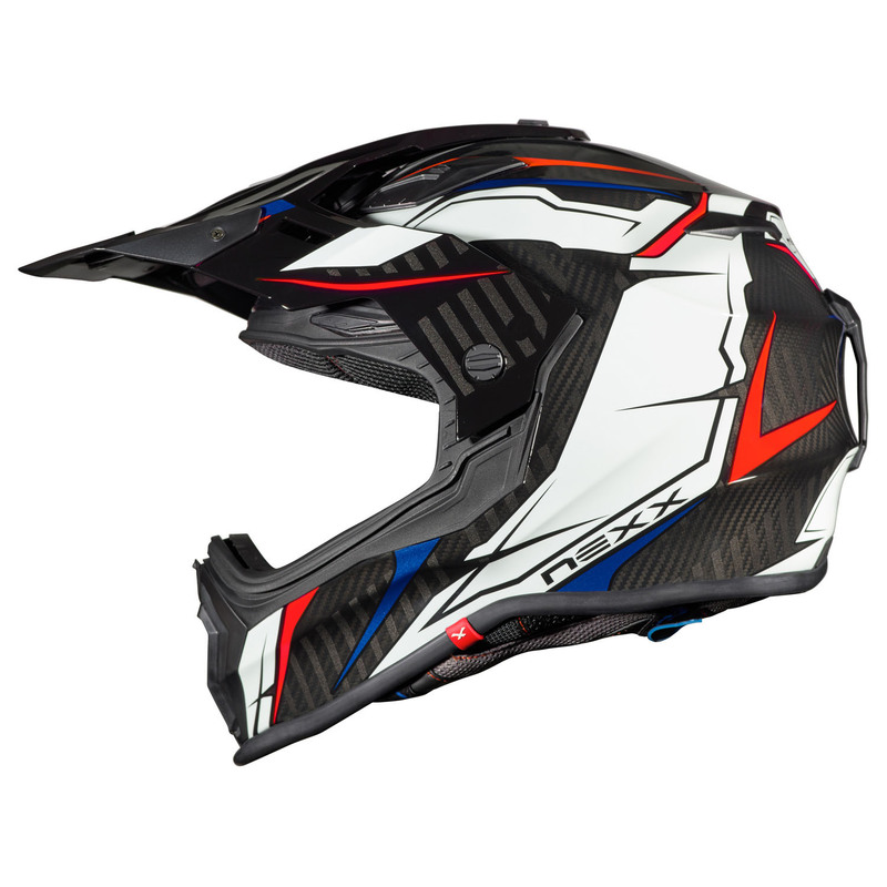 Nexx XWRL Atika White Red Helmet - Picture 11 of 15