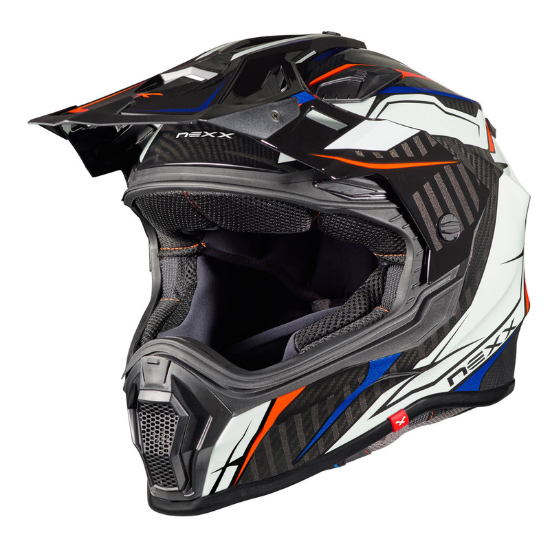 Nexx XWRL Atika White Red Helmet - Picture 10 of 15