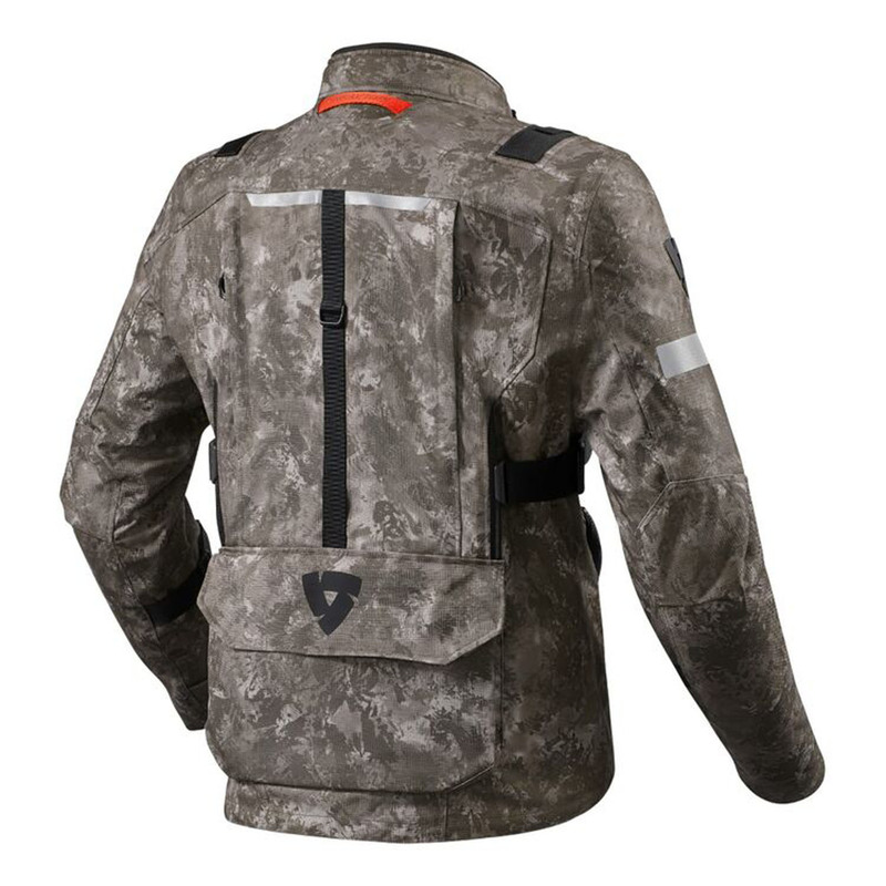 REV'IT! Chaqueta Sand 4 H2O Camuflada Marrón - Imagen 9 de 11