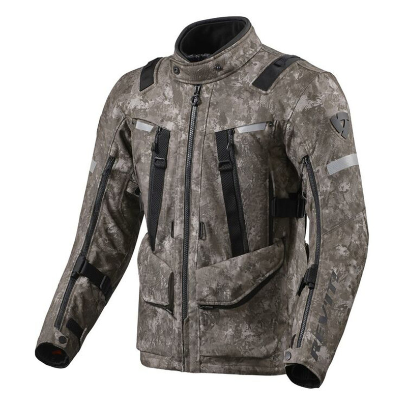 REV'IT! Chaqueta Sand 4 H2O Camuflada Marrón - Imagen 10 de 11