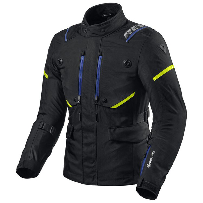 REV'IT! Vertical GTX Black Jacket - Imagen 6 de 9