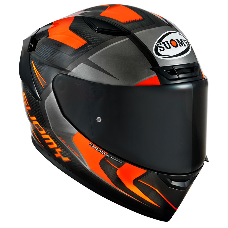 Suomy TX-Pro Advance Helmet - Carbon/Orange Large KTTX0004-LG for