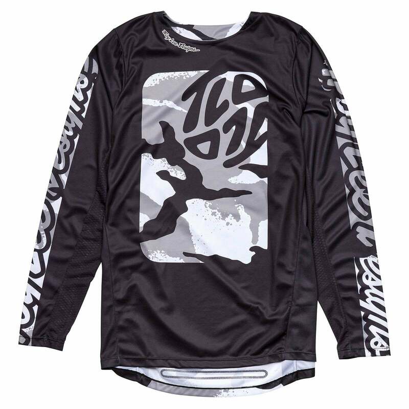 Troy Lee Designs GP Pro Boxed In Black White Jersey - Picture 8 of 13