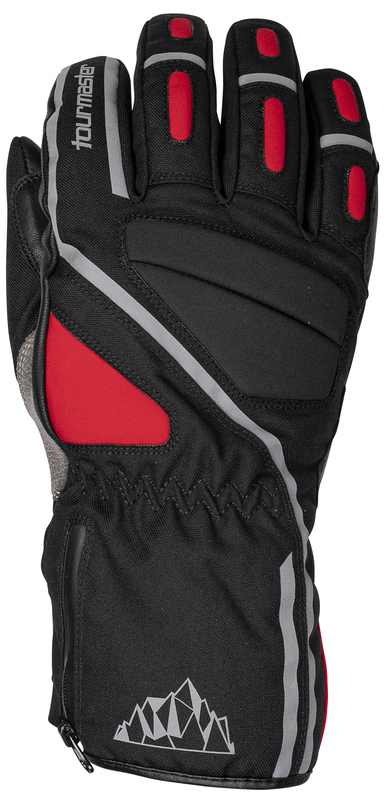 Tour Master Mid-Tex Red Gloves - Picture 3 of 6