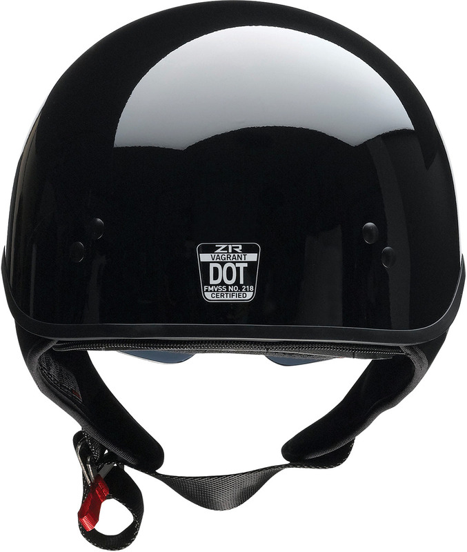 Z1R Vagrant NC Helmet Black - Picture 16 of 25